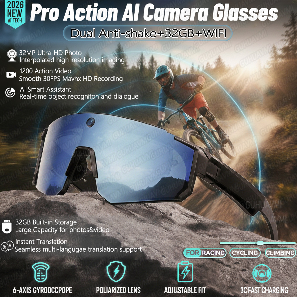 Audio Music Recording - Nowe inteligentne okulary AI do nagrywania