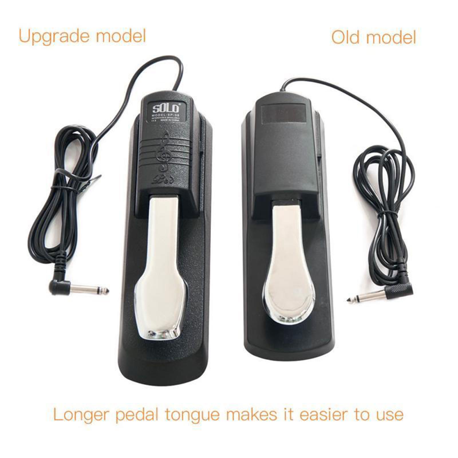 Piano Sustain Pedal - Profesjonalny uniwersalny pedał sustain do keyboardu,