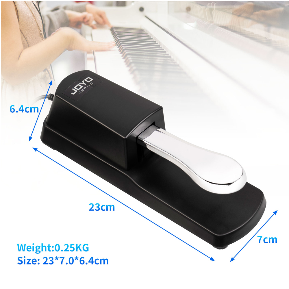 Pedał Sustain JOYO JSP-10, wty – Piano Sustain Pedal recenzja i cena