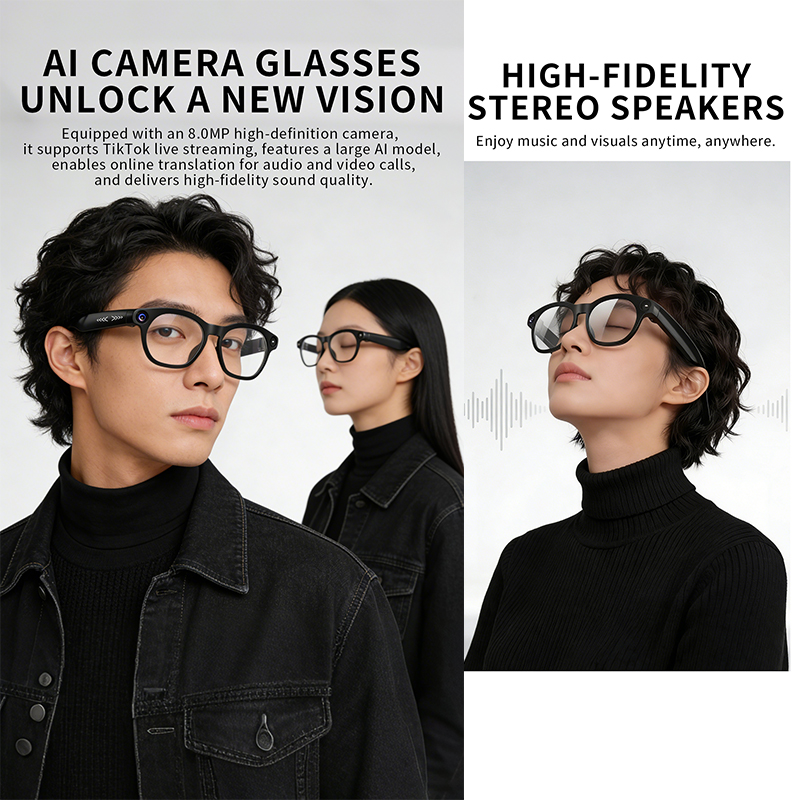 NOWE Inteligentne Okulary CY03 – Audio Music Free Online recenzja i cena