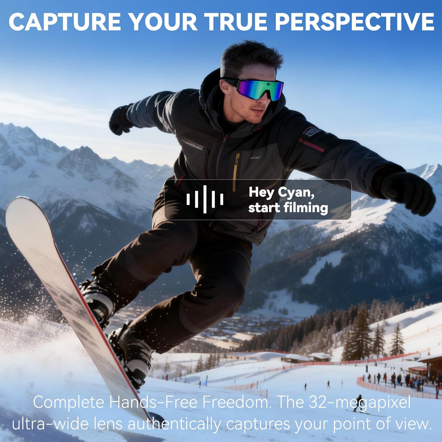 Nowe inteligentne okulary AI d – Audio Music Recording recenzja i cena