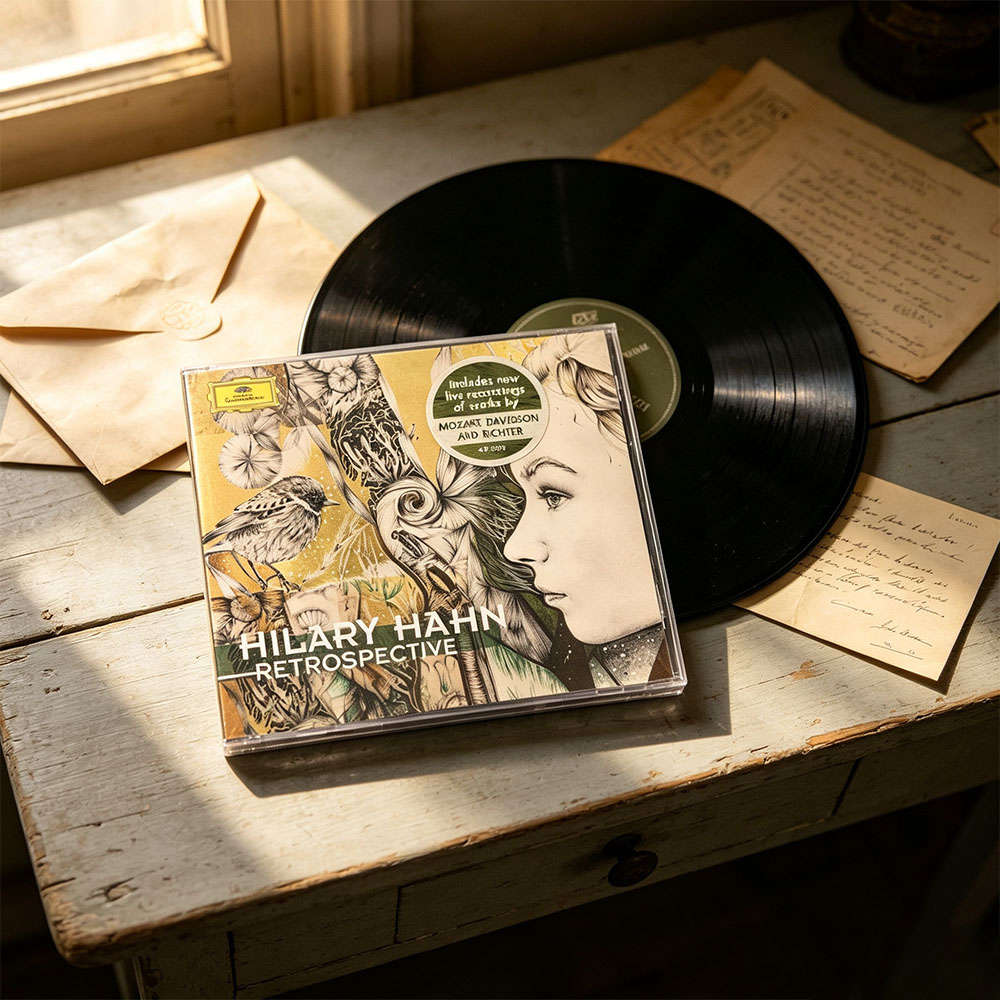 CD „Retrospective” Hilary Hahn – Audio Music Recording recenzja i cena