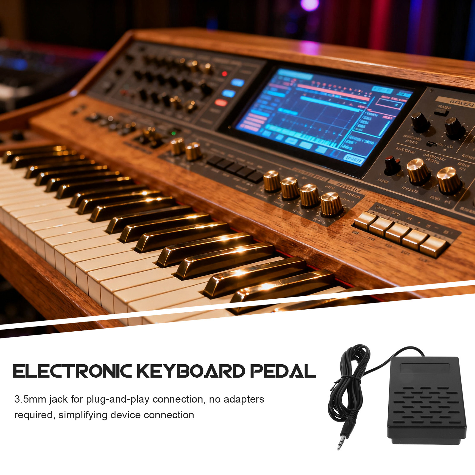 Uniwersalny pedał sustain do k – Piano Sustain Pedal recenzja i cena