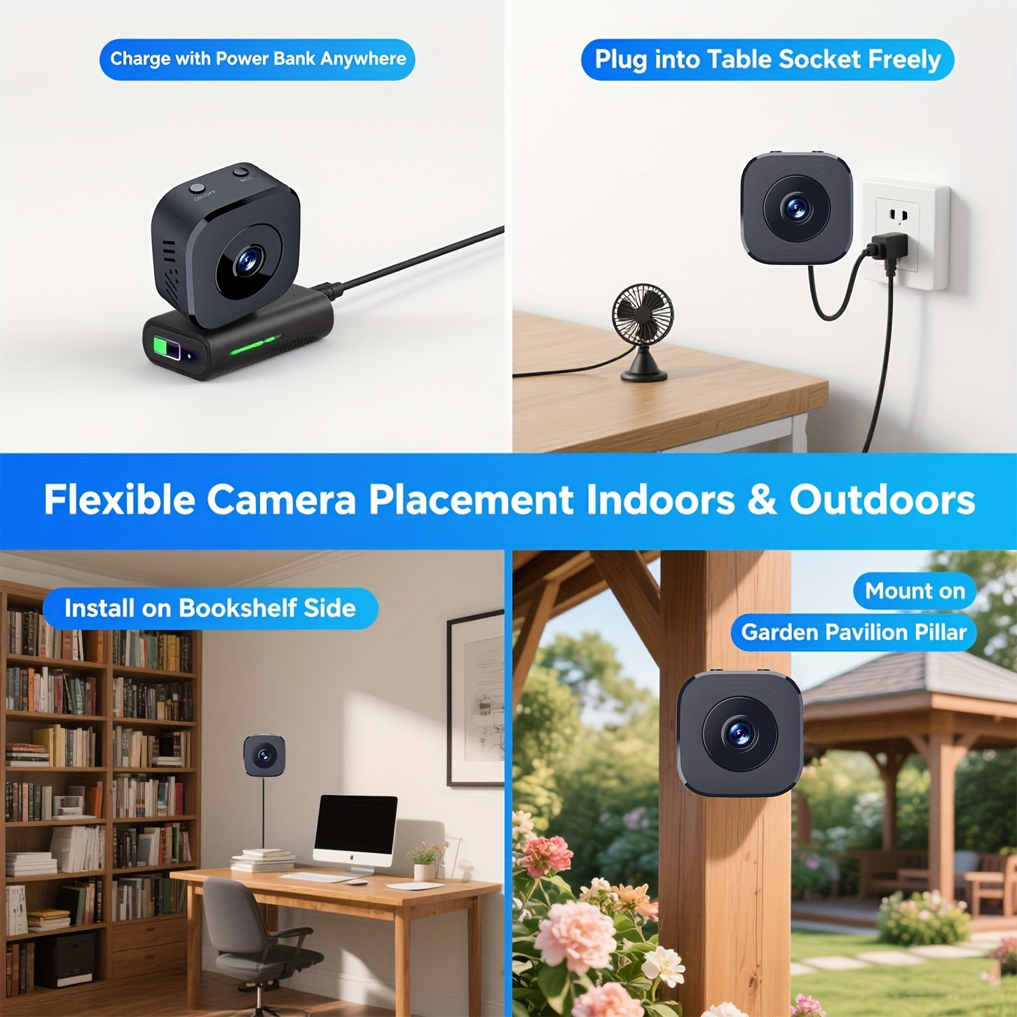 Miniaturowa kamera WiFi HD 108 – Audio Music Recording recenzja i cena