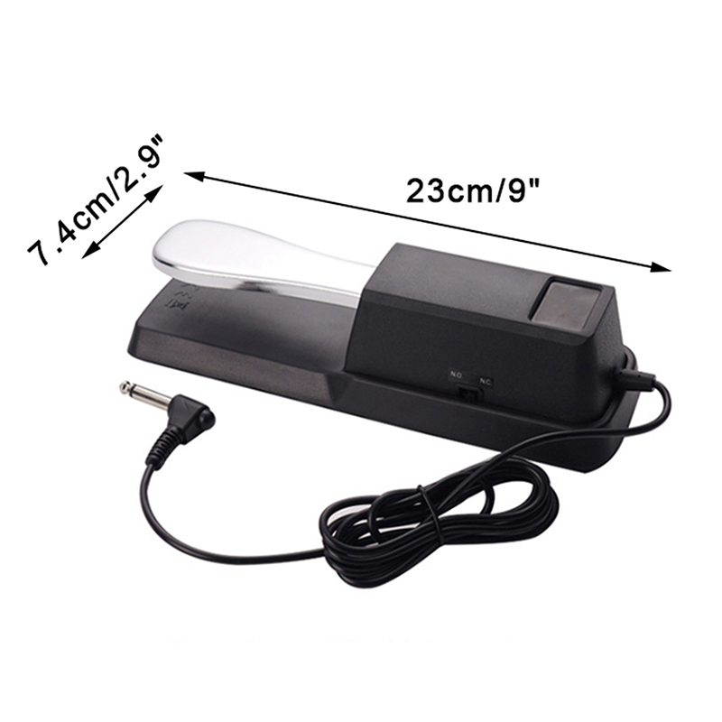 Nowy Uniwersalny Przenośny Ele – Piano Sustain Pedal recenzja i cena
